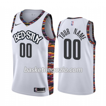 Canotte Uomo Brooklyn Nets Personalizzate 2019-20 Nike City Edition Swingman